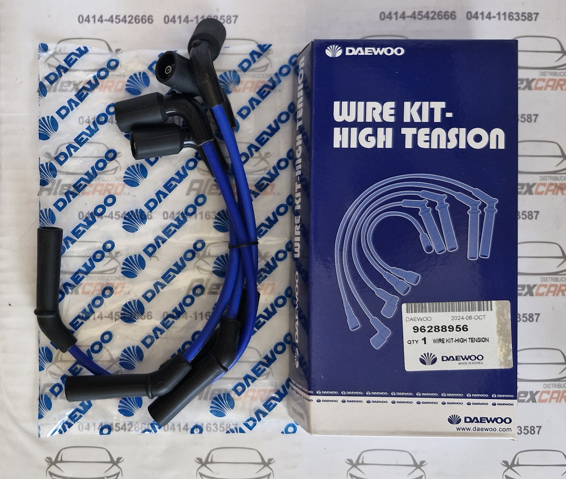 CABLES BUJIA SPARK 8956 DAEWOO