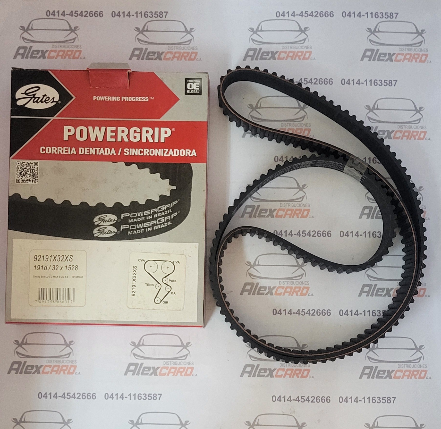 CORREA T. LUV DMAX 6CIL 191D/32 GATES